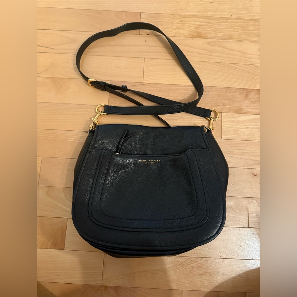 Marc Jacobs Black Leather Crossbody